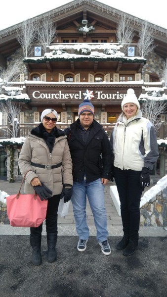 Winter getaway at Courchevel 